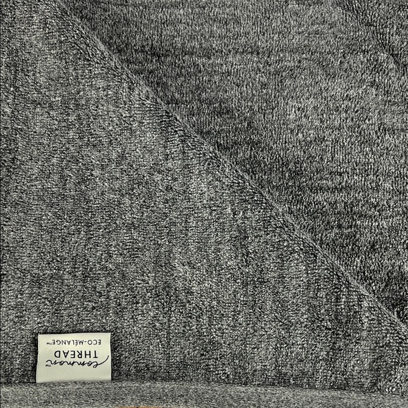 4 Pc Common Thread Bamboo Bath Towel Set Dark Grey Eco Melange NEW - Picture 7 of 8